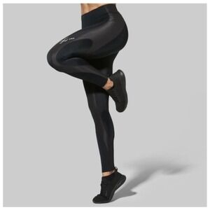 CW-X Joint Support Compression Tights Leggings Black Size L Style 120809